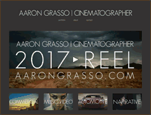 Tablet Screenshot of aarongrasso.com